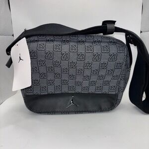 Jordan Jumpman Monogram Crossbody Bag Dark Smoke Grey 23 Jacquard MA0760-G9Q